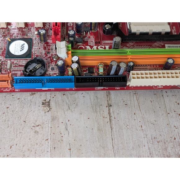 MSI K9MM-V MS7312 V1.0 MicroATX Motherboard AM2 mPGA940 AGP 1.5V PCI w Cooler - Picture 4 of 10